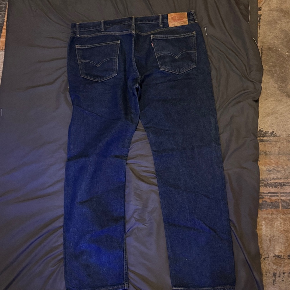 505 Levi's Indigo Denim Pants